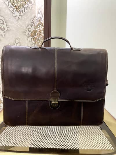 Laptop bag 100% genuine leather