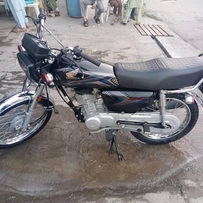 Black Honda 125 2025 model New condition