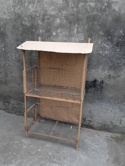 Double portion cage for sale. .