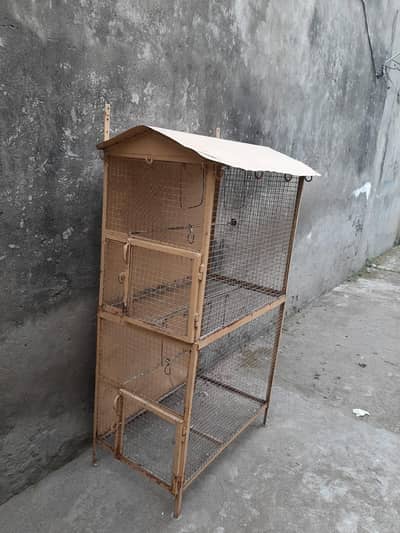 Double portion cage for sale. .