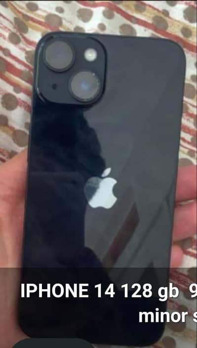 IPHONE 14 128 gb  92%* *battery  health minor* *scratch*