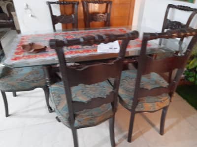 dining table with 6 chairs