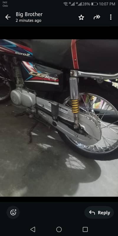 all ok no work required honda 125 2019