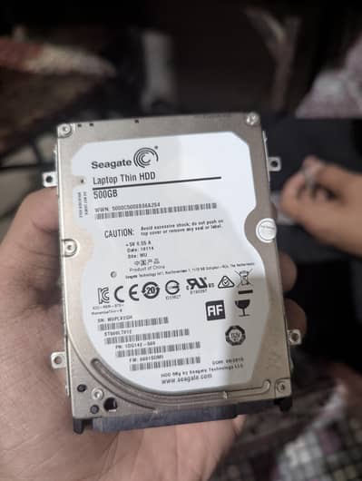 Seagate Laptop Hardrive HDD 500 GB