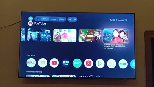 Haier 55 inch QLED Smart LED only (4month Use)