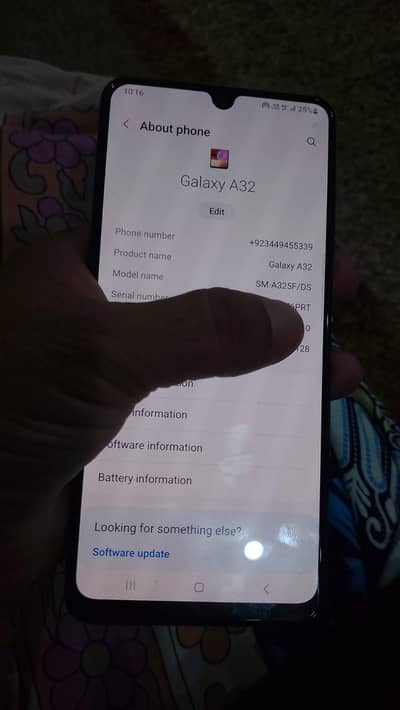 samaung A32 6gb 128gv