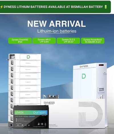 Lithium Batteries All Models Available