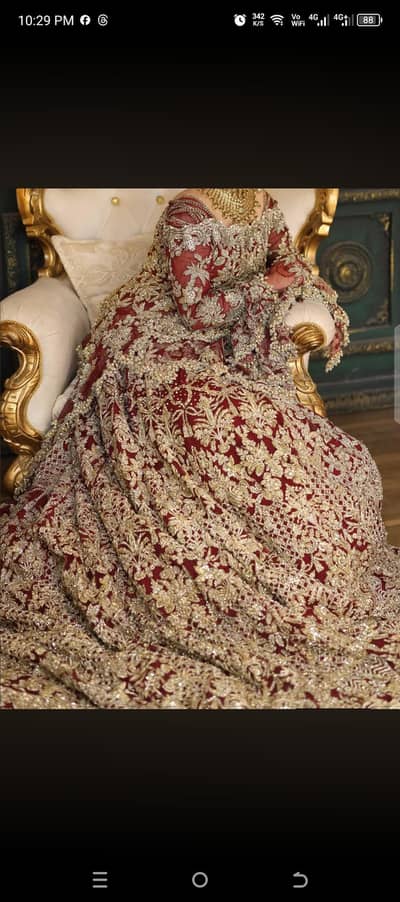 Sara rohail asghar branded lehunga choli