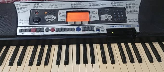 Yamaha PSR 350 Professional Piano Yamaha Keyboard Casio Korg Roland