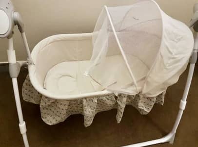 Bambies - Baby Electric Foldable Bassinet Swing
