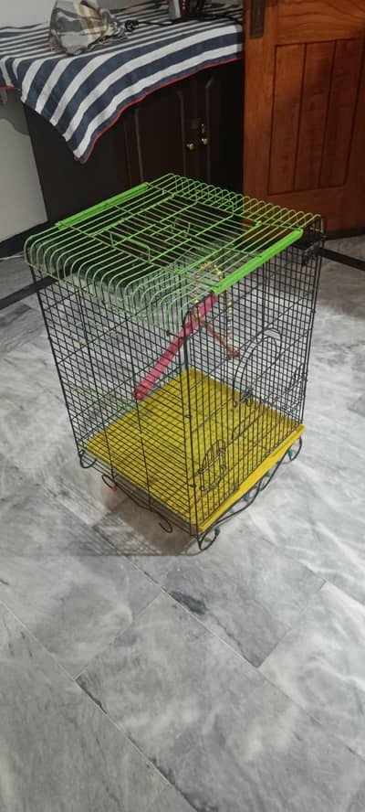 Birds Cage Perrot Raw  mint condition 2'x2'