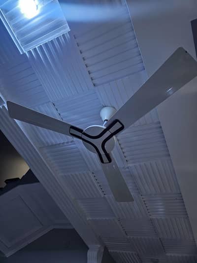 2 slightly used gfc ceiling fans