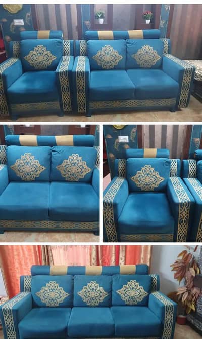 Zinc colour sofa set 1 2 3 6 seater sofa