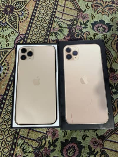 I phone 11 pro max 256gb dual sim pta approved Face ID all ok