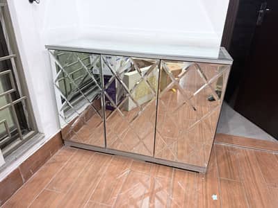 Glass console / Cheater for sale