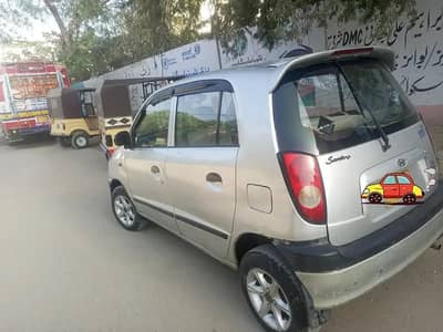 Hyundai Santro Club EFI 2004 Urgent sale, biometric available