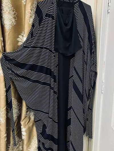 kaftan abaya set 4pcs with matching hijab and niqab
