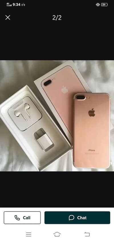 iphone 7 plus 128 GB with box my WhatsApp number 0325/22/61/268
