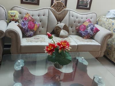 7 seater full sized sofa set