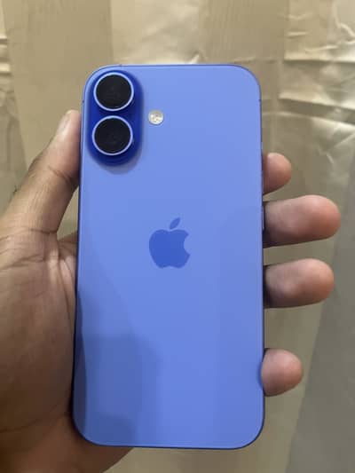 Iphone 16,Ultramarine colour,128gb JV,in apple warranty for sale