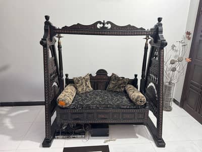 Traditional wooden Jhoola