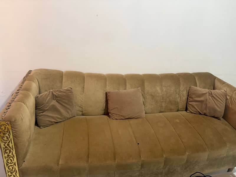 Sofa set with table 2