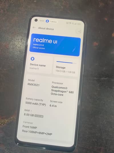 realme 9 . super amoled (8-128) amazing fone full genuine