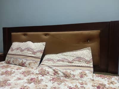 King size bed with mattress