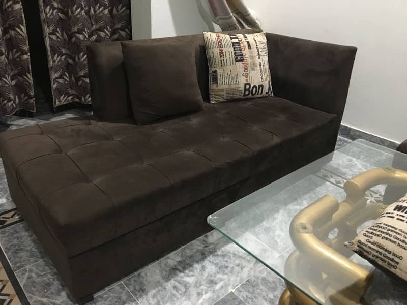 L shape sofa set 3