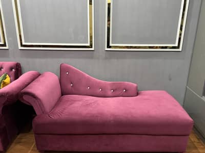L Shape Sofa Set with Center Table