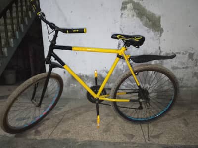 26" Cycle – New Front Tyre, Spring Seat, Strong Frame