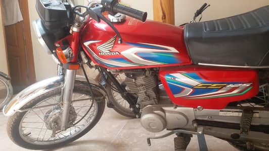 125 honda 2022 model new condition