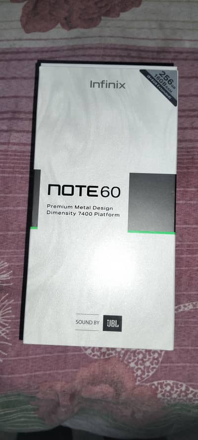 infinix note 60 lush condition