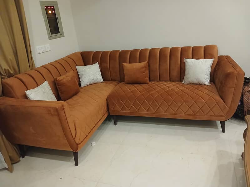L shape sofa 1