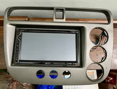 Honda Civic 2001 to 2006 Panel with DVD