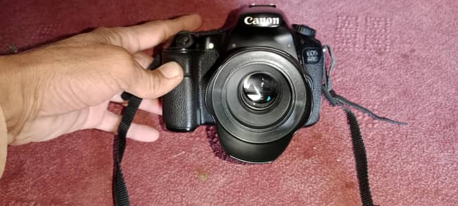 Canon 60d camera with 50mm
