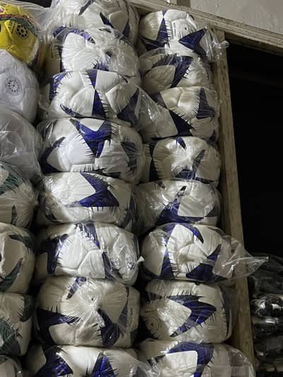 All kinds on footballs available