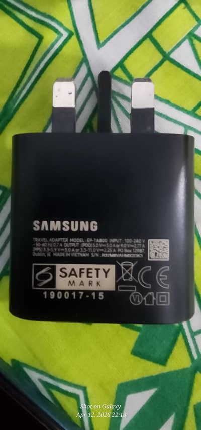 samsung 25w box pulled