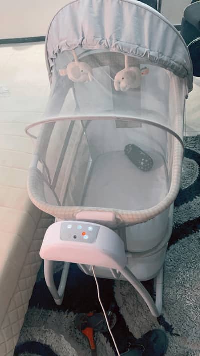 bassinet and swing