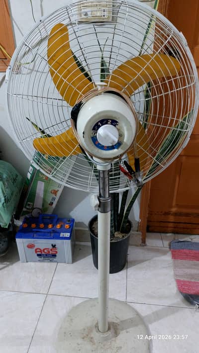 12 v DC pedestal fan
