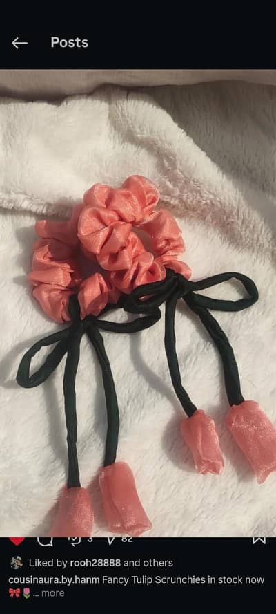 Tulip Scrunchies
