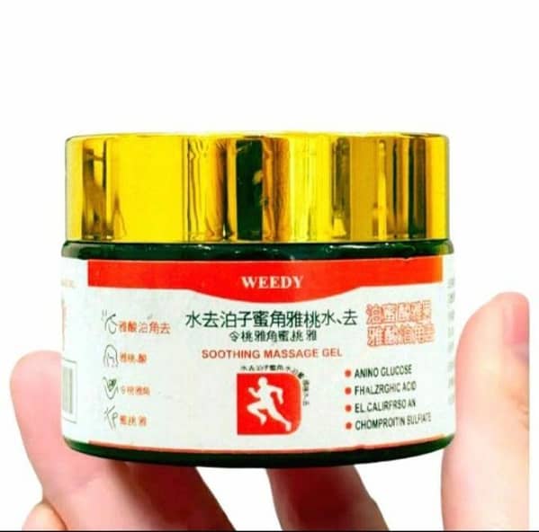 Weedy japanese Pain Gel | Rapid Relief from Muscle Tension