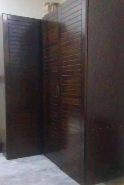 pure wooden wardrobe