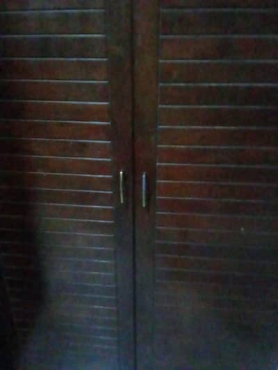pure wooden wardrobe