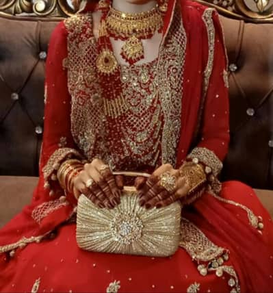 baraat lehenga and 2 Maxi