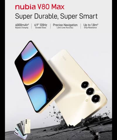 ZTE Nubia V80 Max, V80 Pro, V60 Design, A36, A35e Box Pack