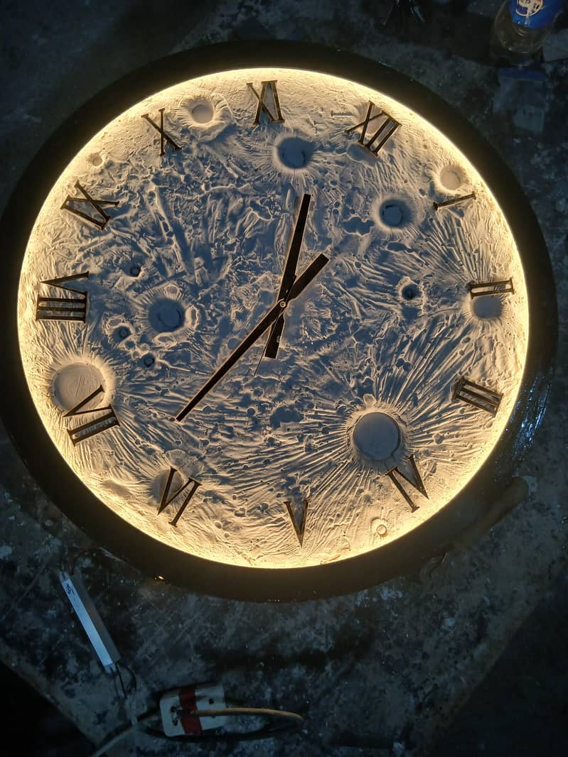 moon clock 0