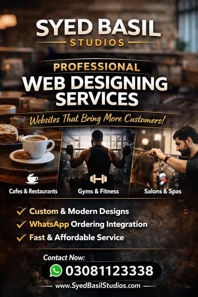 Modern Business Website Design + WhatsApp Integration