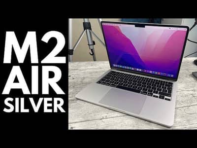 Macbook Air M2 Silver 16/ 01 TB  13.6" 100% battery health