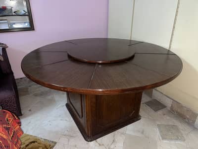 Wood Dinning Table Set
